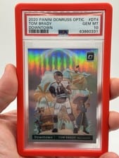 2020 Panini Donruss Optic Downtown Tom Brady #DT-4 card