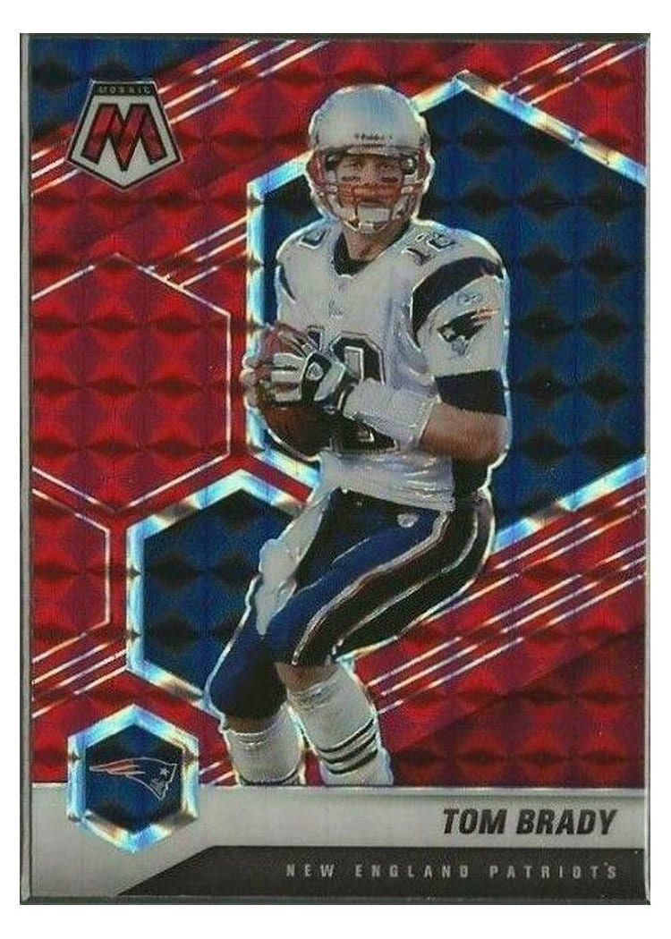 2021 Panini Mosaic Tom Brady #137 card