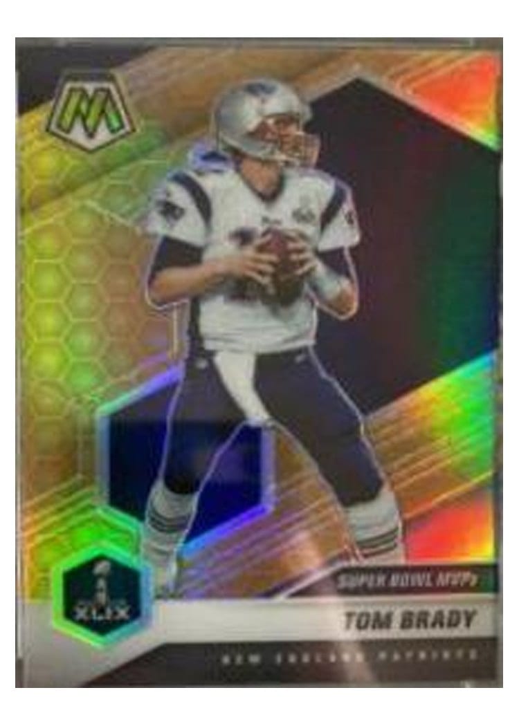 2021 Panini Mosaic Tom Brady Honeycomb #283 card