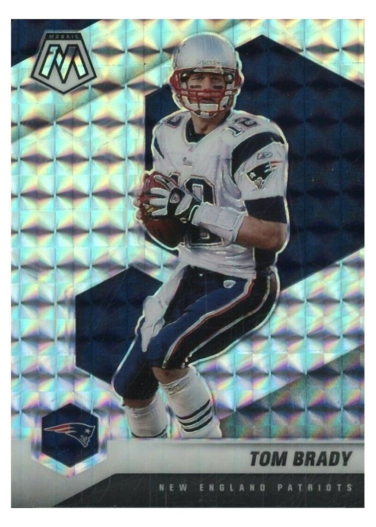 2021 Panini Mosaic Base Set Tom Brady #137 card