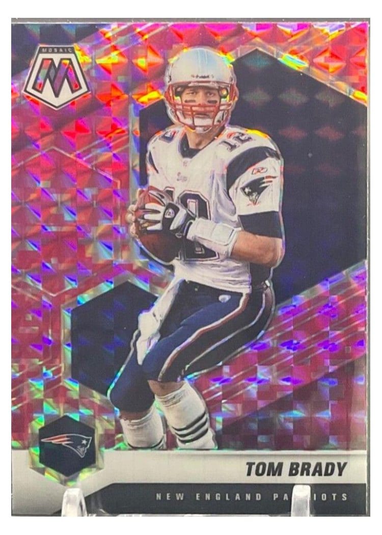 2021 Panini Mosaic Base Set Tom Brady #137 card