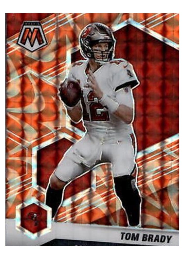 2021 Panini Mosaic Base Set Tom Brady #186 card