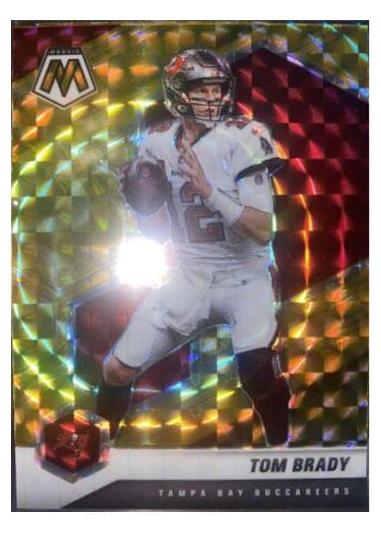 2021 Panini Mosaic Base Set Tom Brady #186 card