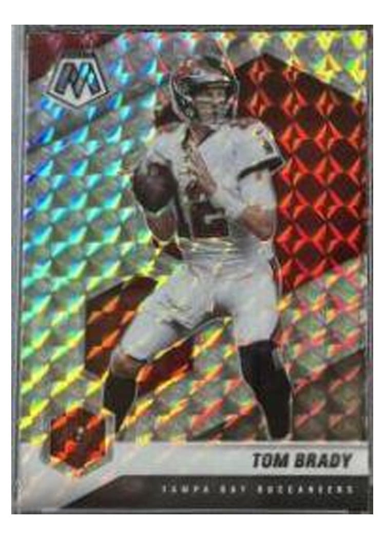 2021 Panini Mosaic Base Set Tom Brady #186 card