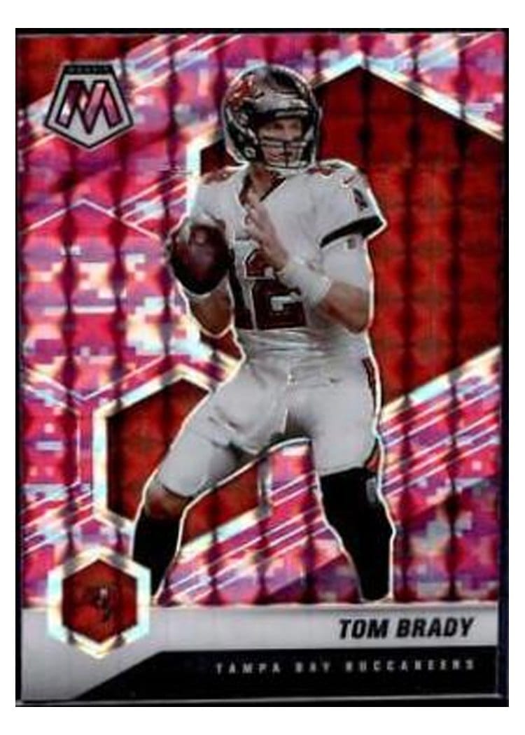 2021 Panini Mosaic Base Set Tom Brady #186 card