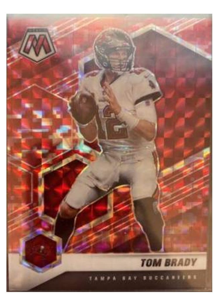 2021 Panini Mosaic Base Set Tom Brady #186 card