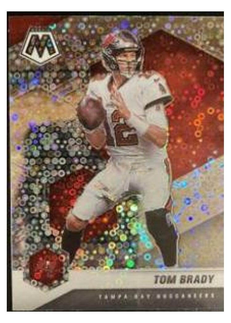 2021 Panini Mosaic Base Set Tom Brady #186 card