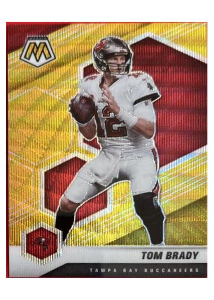 2021 Panini Mosaic Base Set Tom Brady #186 card