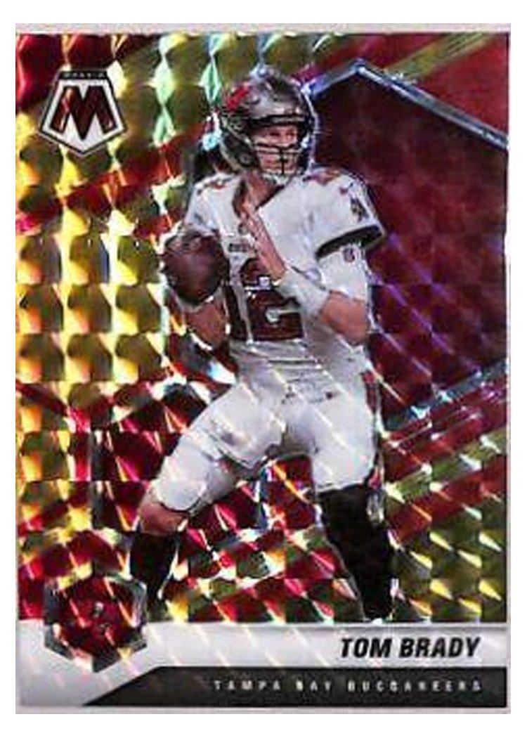 2021 Panini Mosaic Base Set Tom Brady #186 card