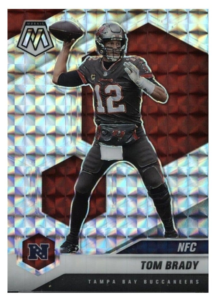 2021 Panini Mosaic Base Set Tom Brady #201 card