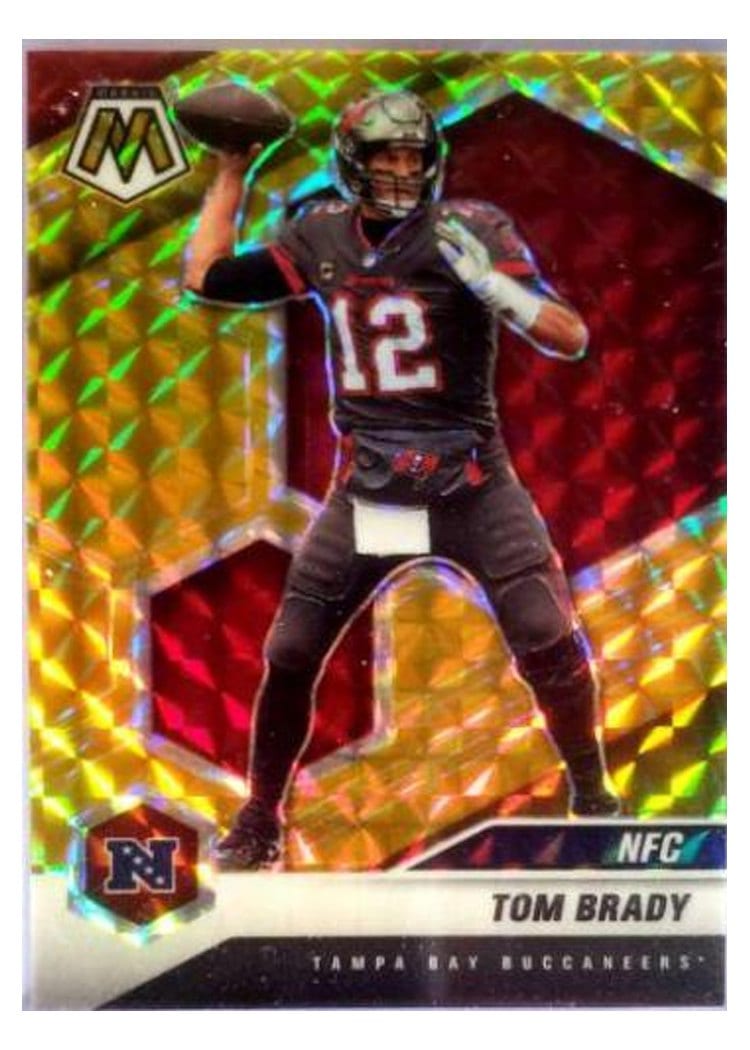 2021 Panini Mosaic Base Set Tom Brady #201 card