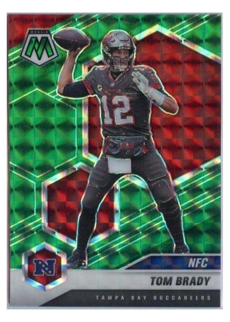 2021 Panini Mosaic Base Set Tom Brady #201 card