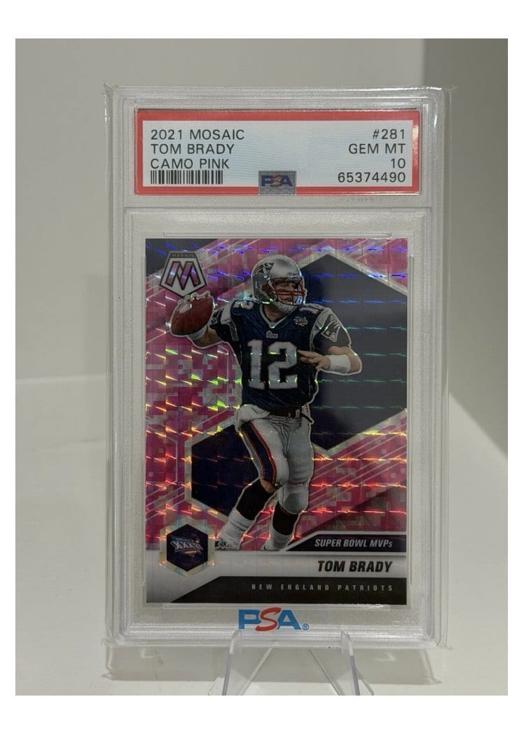 2021 Panini Mosaic Base Set Tom Brady #281 card