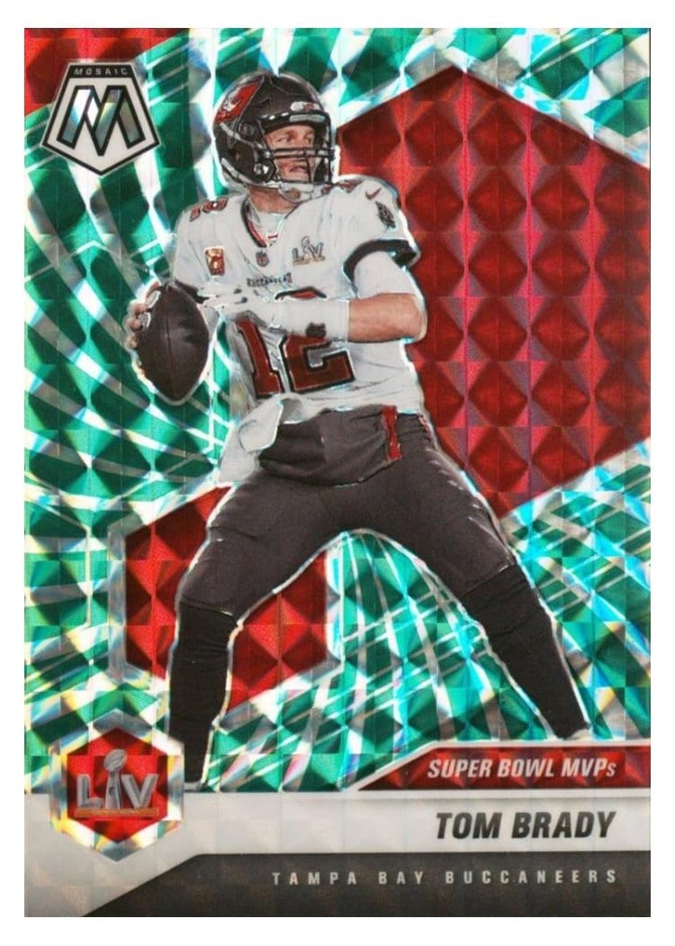 2021 Panini Mosaic Base Set Tom Brady #285 card
