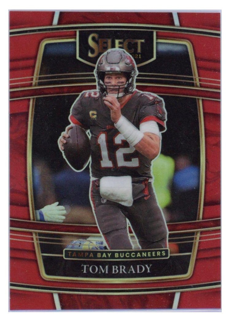 2021 Panini Select Base Set Tom Brady #1 card