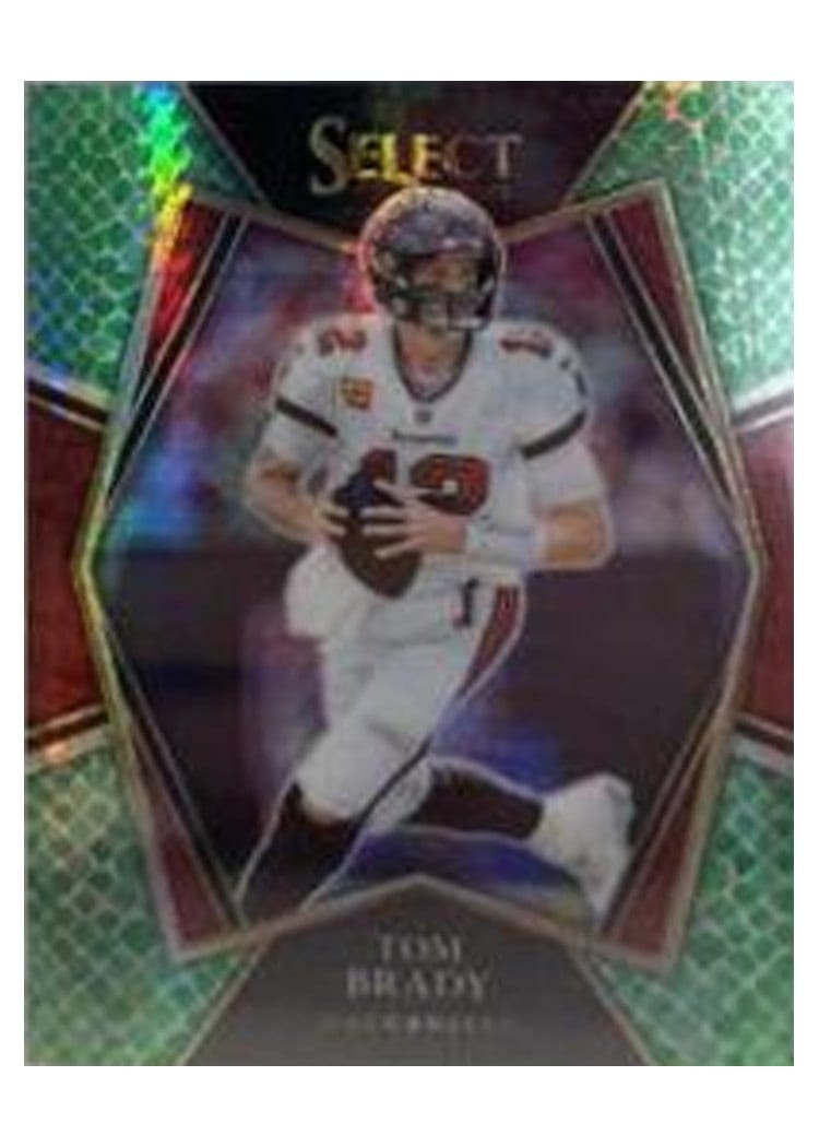 2021 Panini Select Base Set Tom Brady #101 card