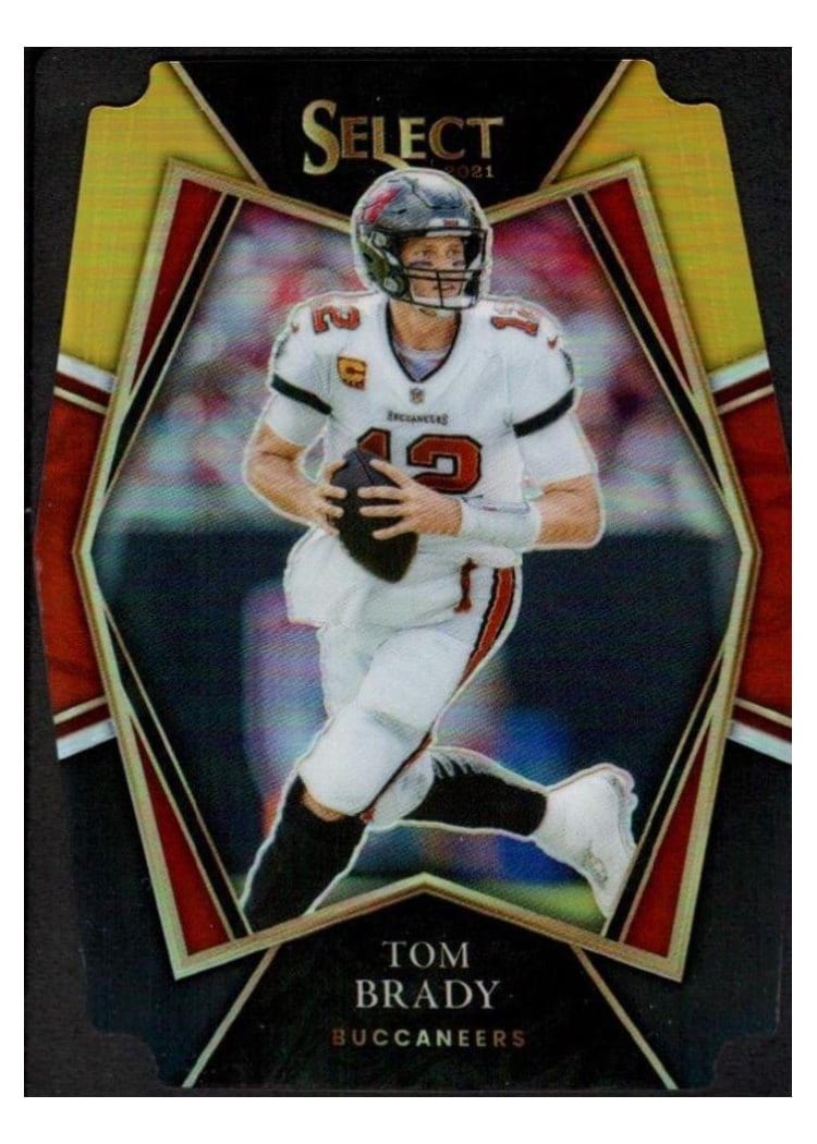 2021 Panini Select Base Set Tom Brady #101 card