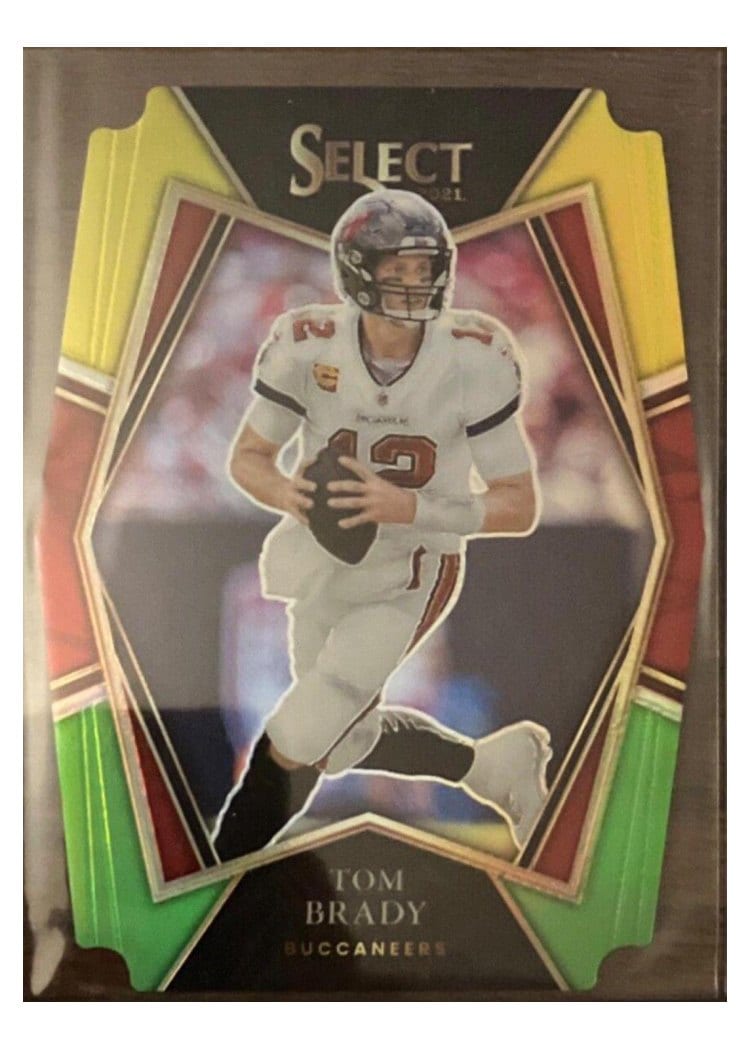 2021 Panini Select Base Set Tom Brady #101 card