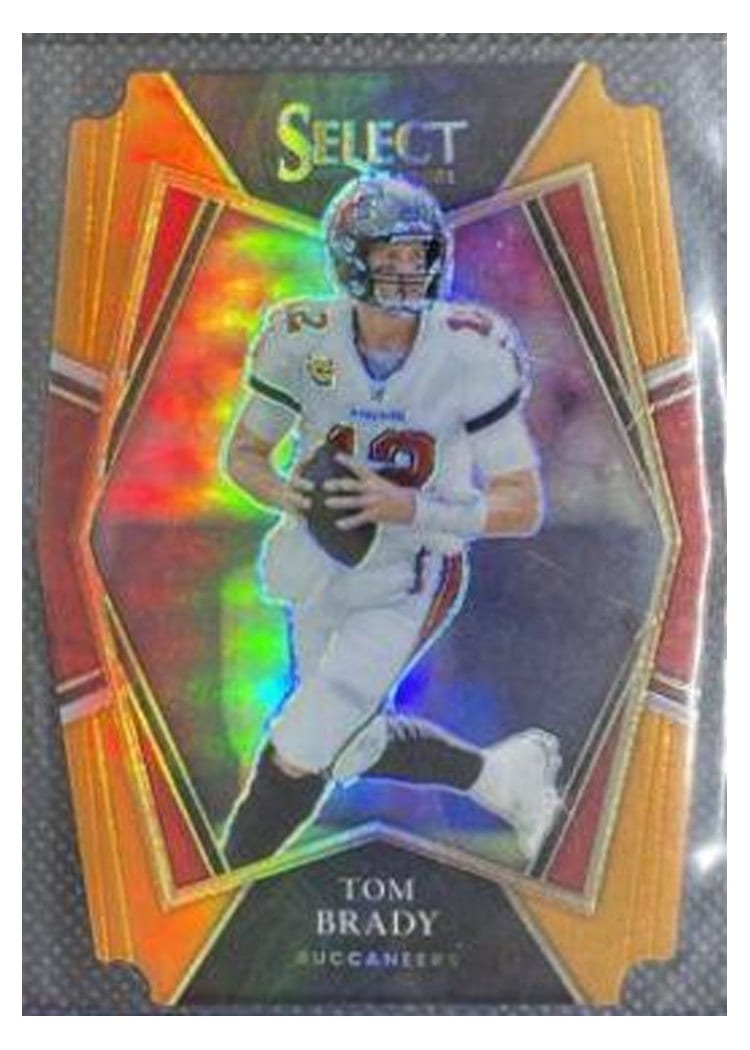 2021 Panini Select Base Set Tom Brady #101 card