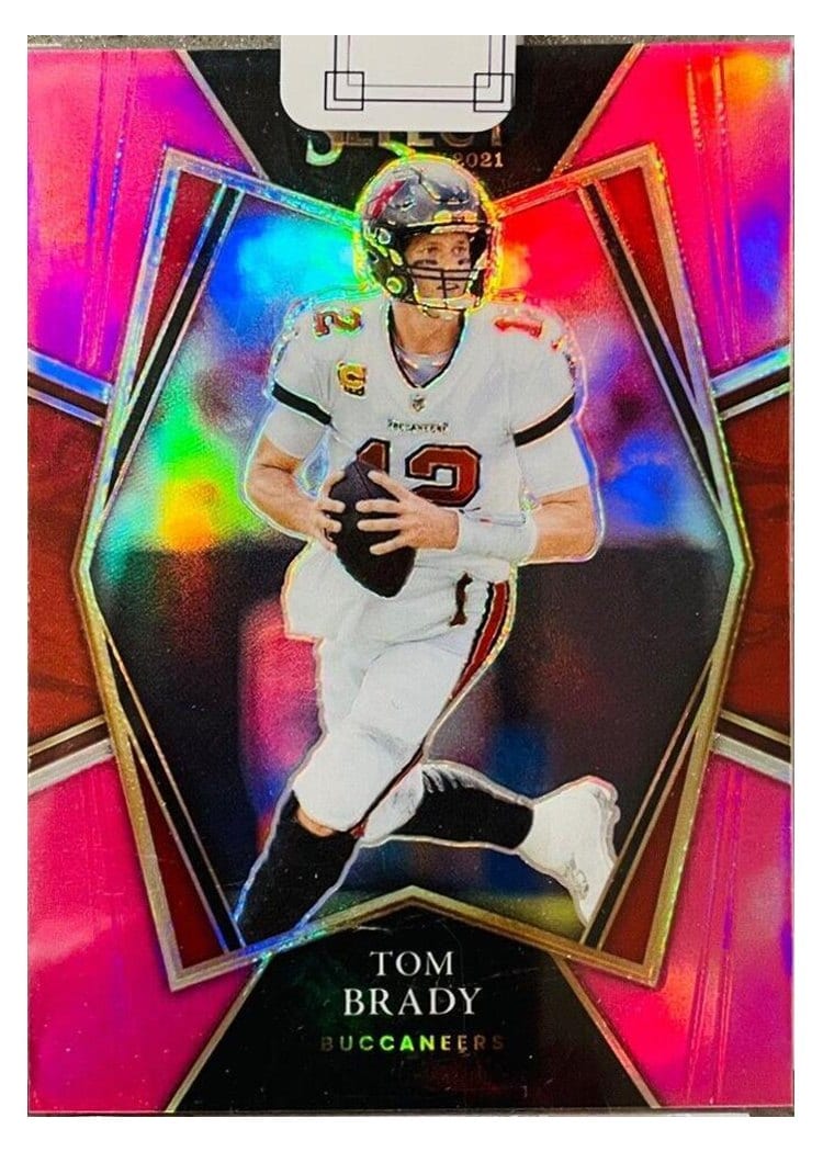 2021 Panini Select Base Set Tom Brady #101 card