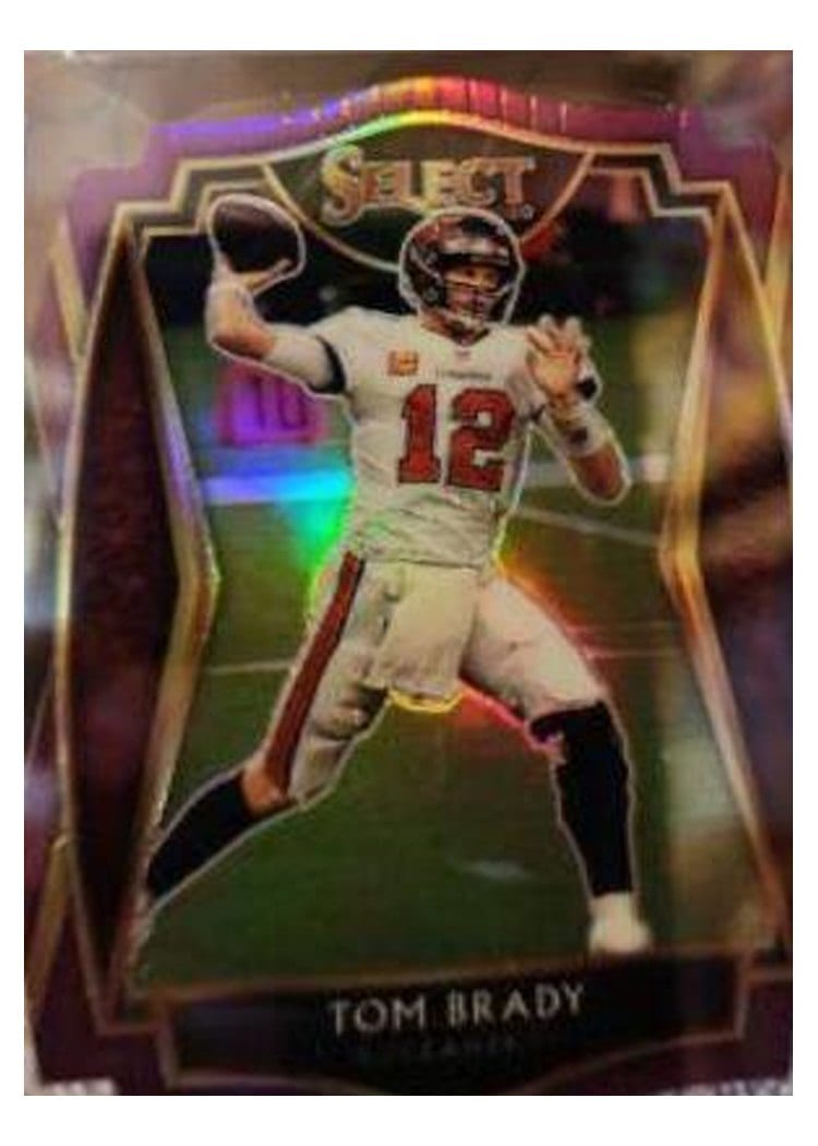 2021 Panini Select Base Set Tom Brady #101 card