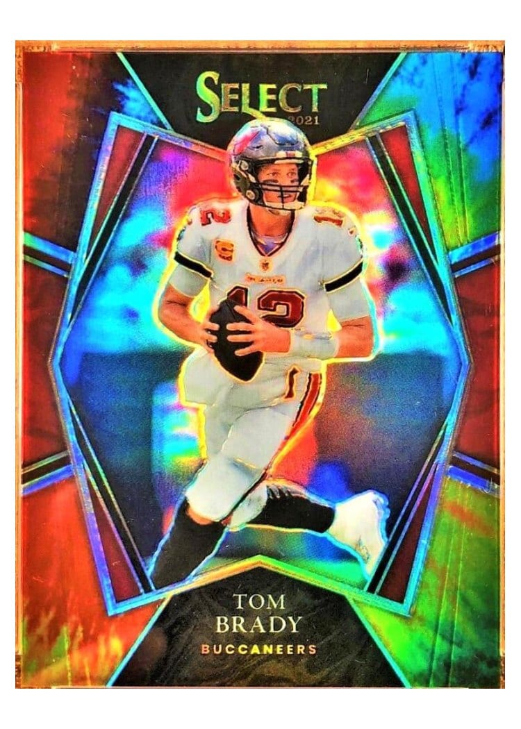 2021 Panini Select Base Set Tom Brady #101 card