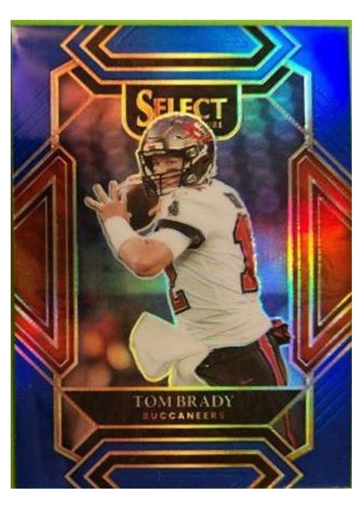 2021 Panini Select Base Set Tom Brady #201 card