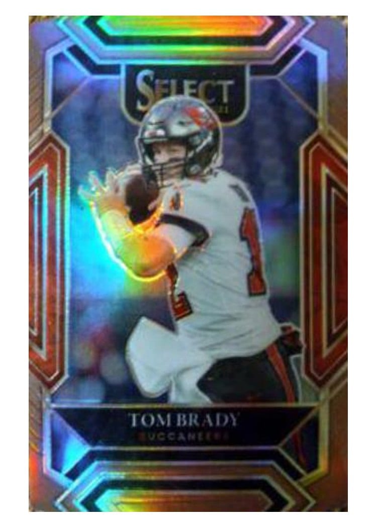 2021 Panini Select Base Set Tom Brady #201 card