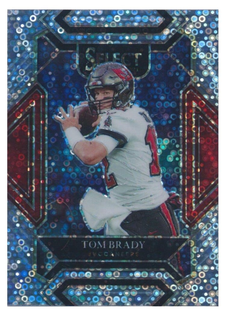 2021 Panini Select Base Set Tom Brady #201 card