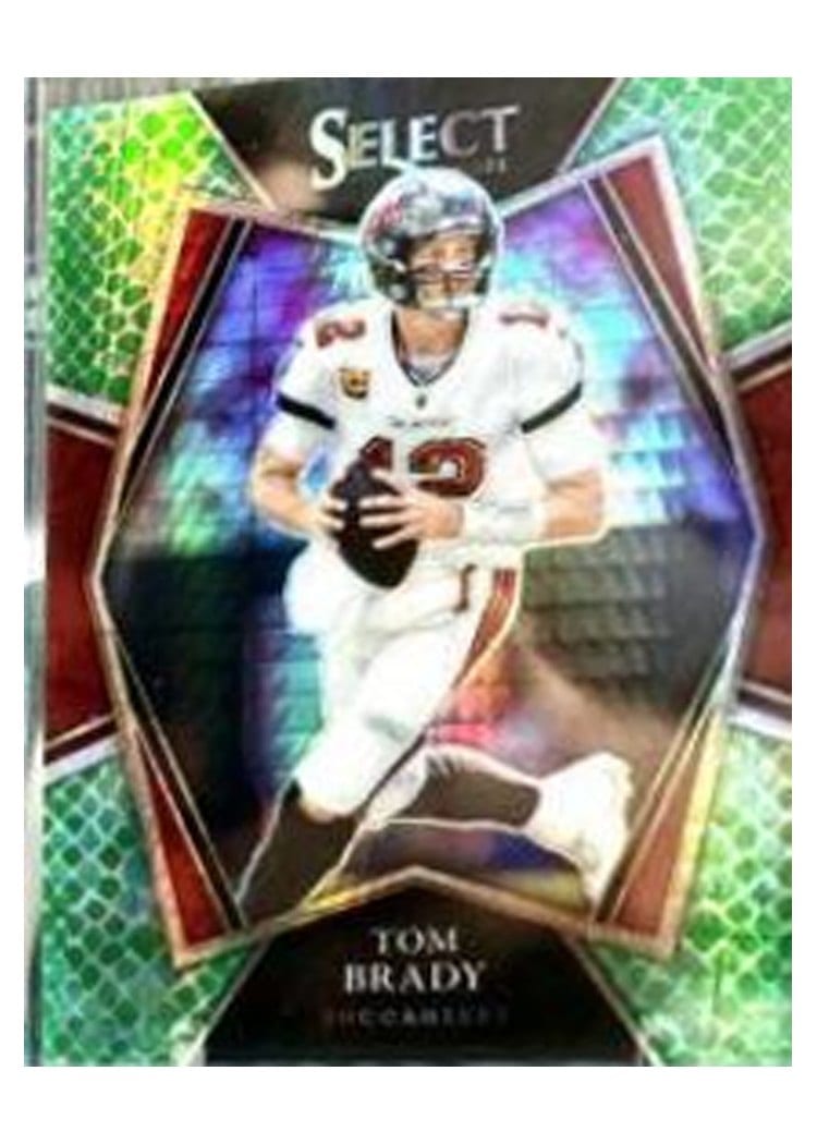 2021 Panini Select Base Set Tom Brady #201 card