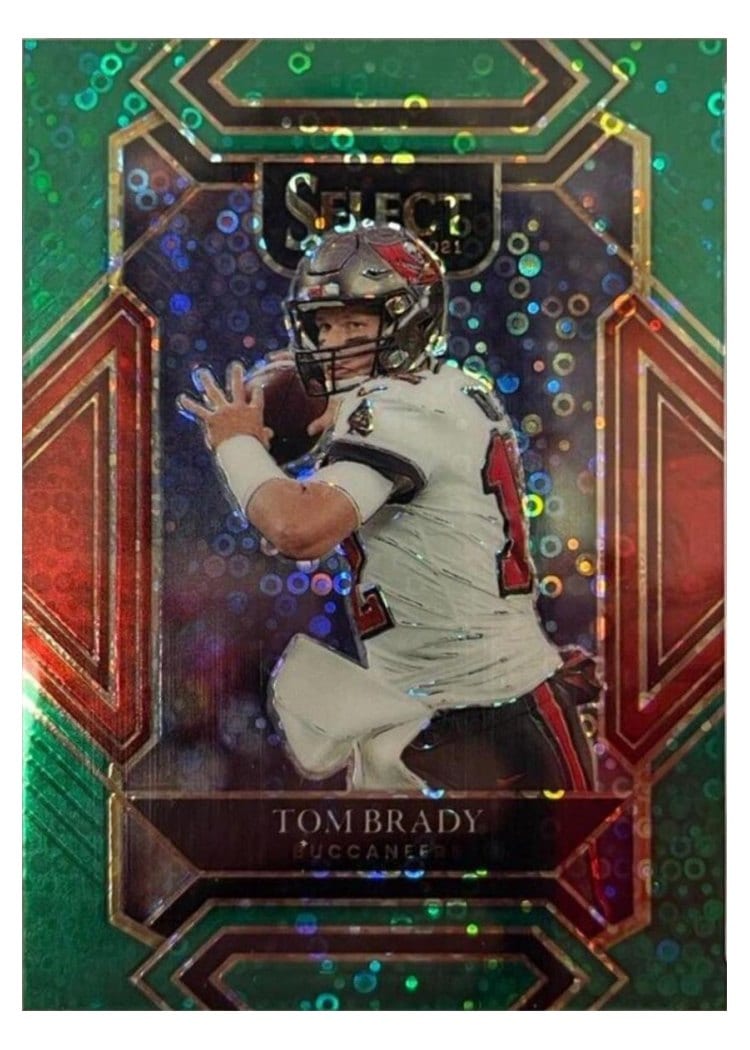 2021 Panini Select Base Set Tom Brady #201 card