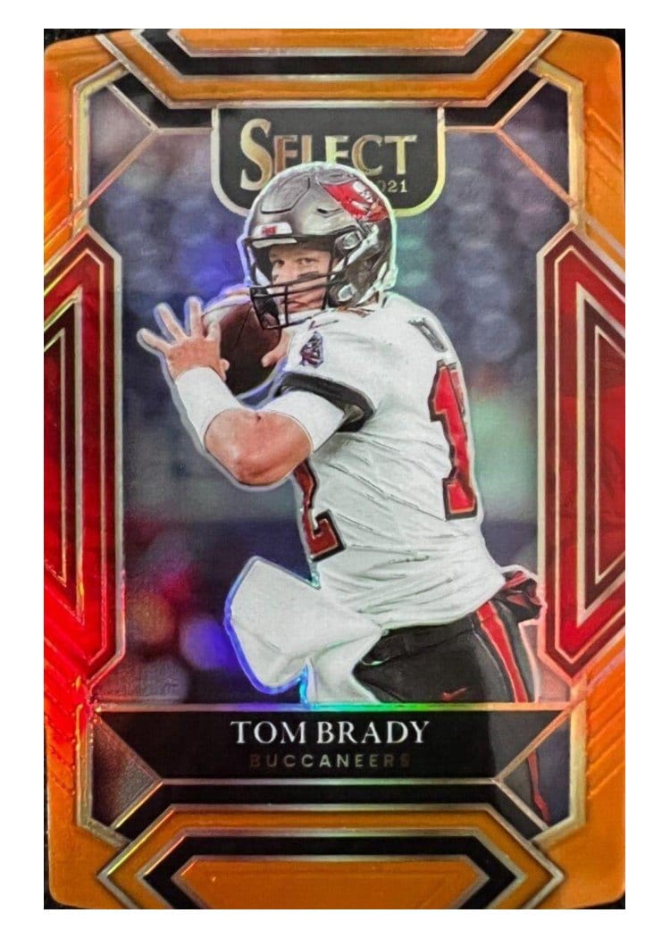 2021 Panini Select Base Set Tom Brady #201 card