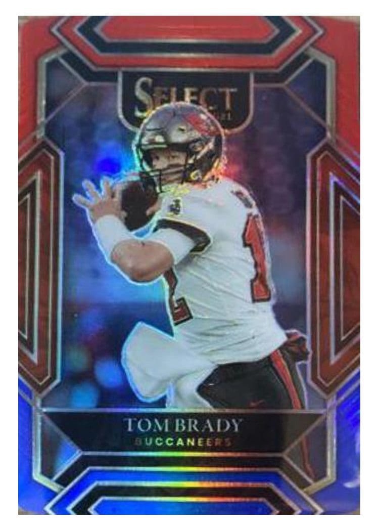 2021 Panini Select Base Set Tom Brady #201 card