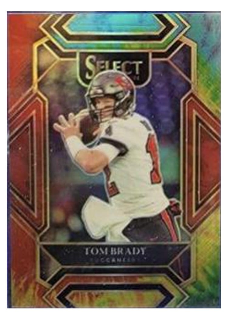 2021 Panini Select Base Set Tom Brady #201 card