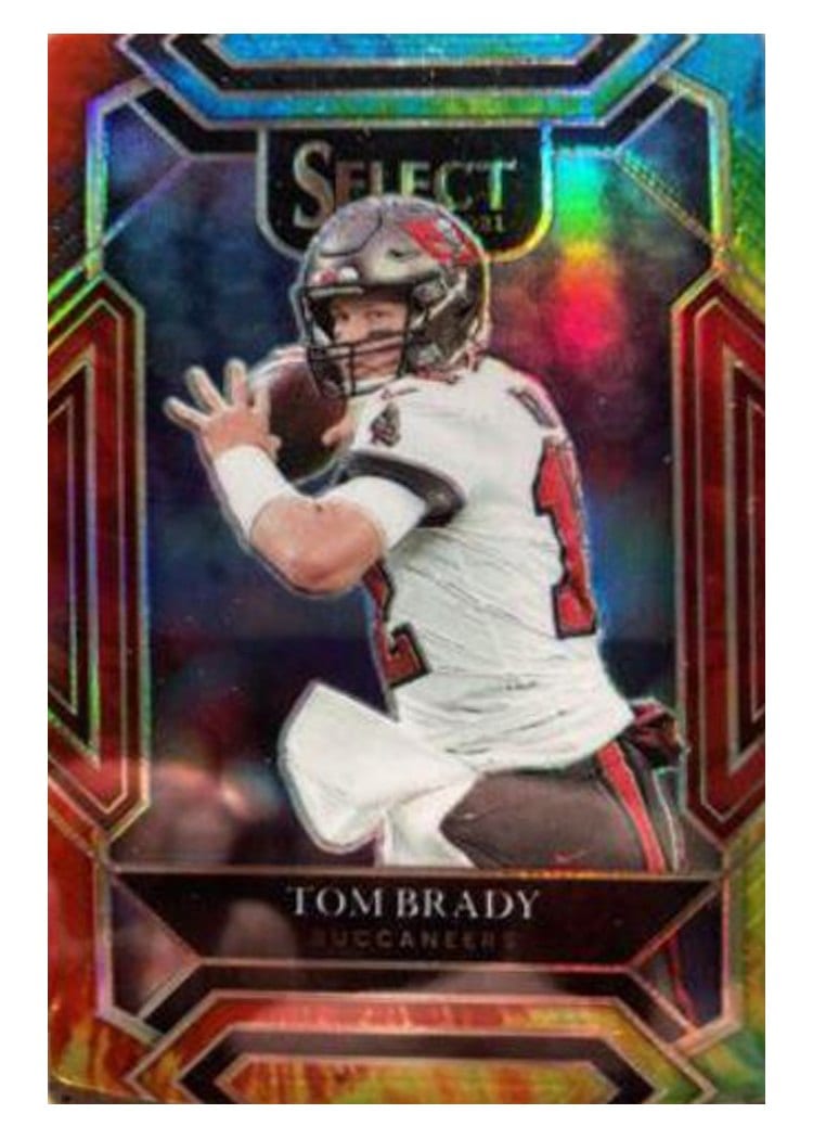 2021 Panini Select Base Set Tom Brady #201 card