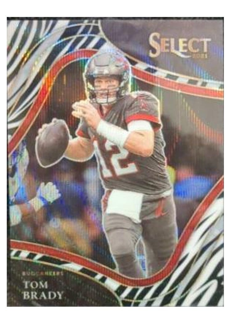 2021 Panini Select Base Set Tom Brady #301 card