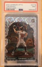 2022 Donruss Optic Downtown Tom Brady #DT-TB card