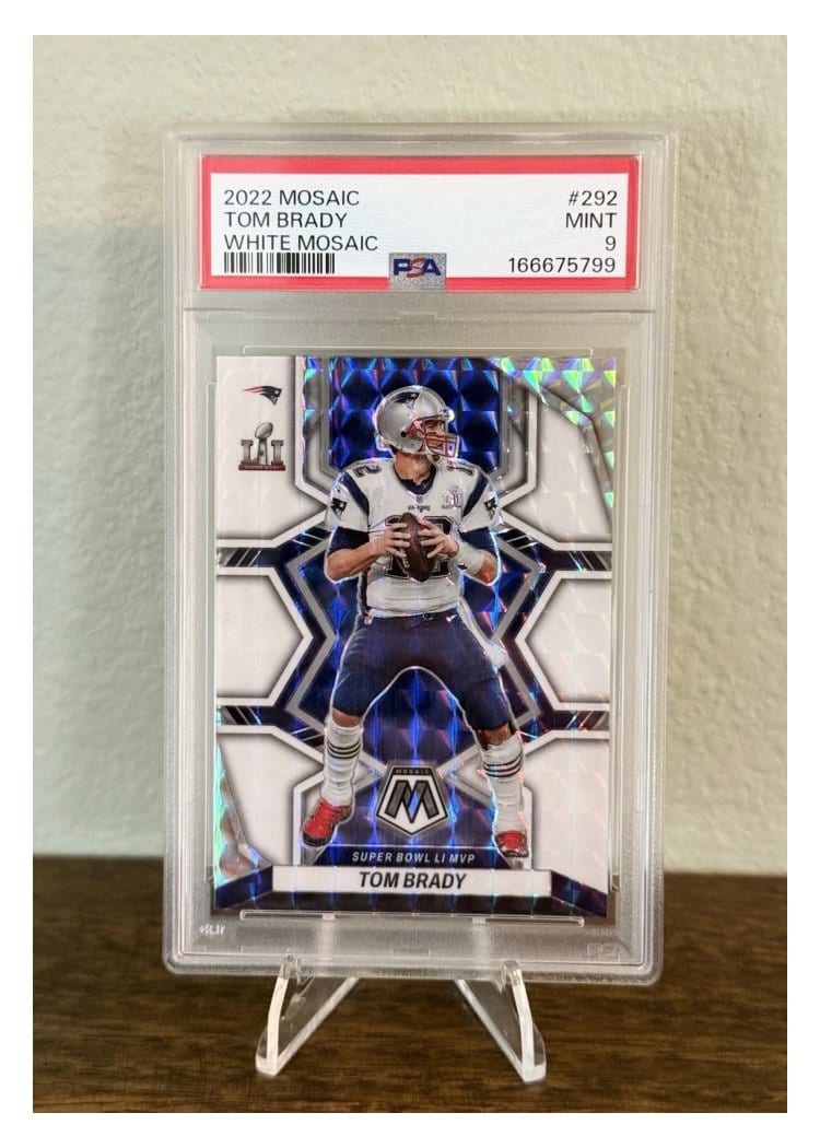 2022 Panini Mosaic Tom Brady #292 card