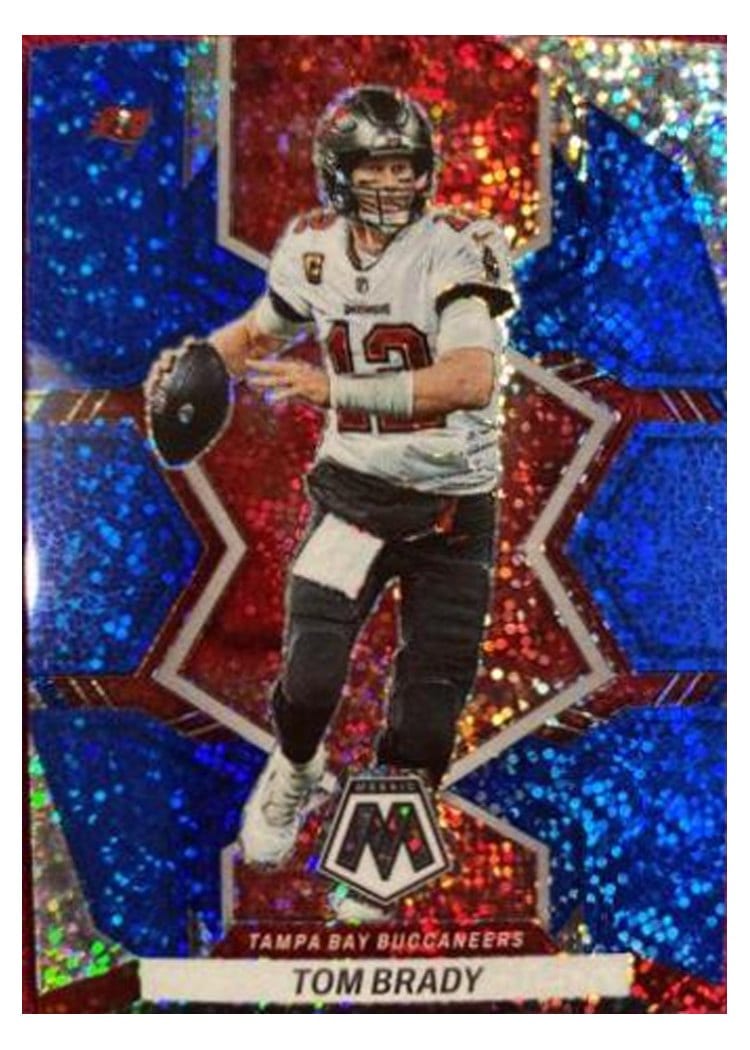 2022 Panini Mosaic Base Set Tom Brady #182 card