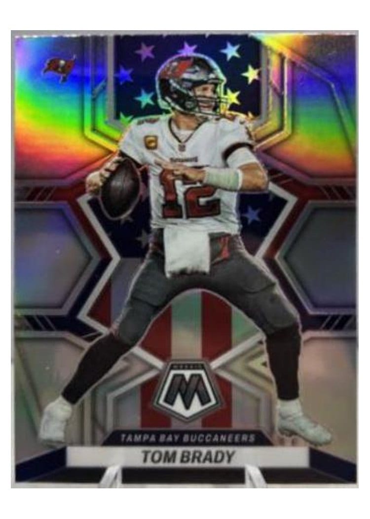 2022 Panini Mosaic Base Set Tom Brady Silver #251 card