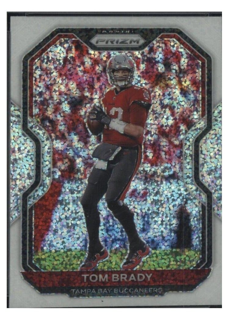 2022 Panini Prizm Tom Brady White Sparkle #273 card