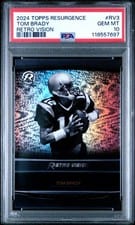 2024 Topps Resurgence Retro Vision Tom Brady #RV-3
