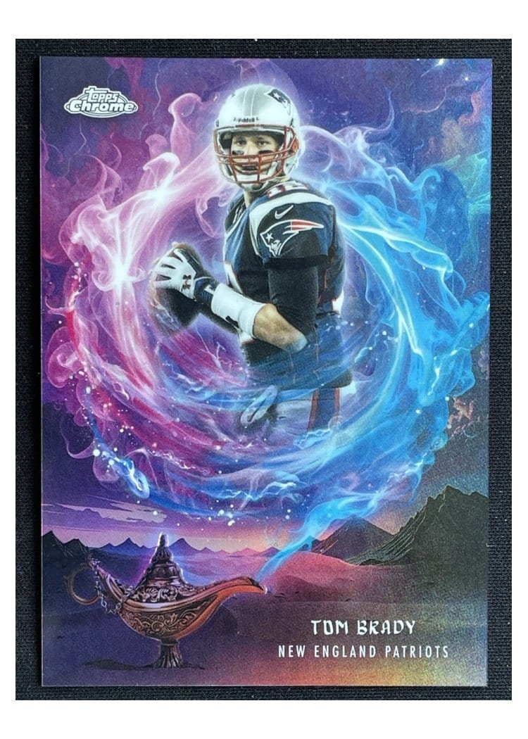 2025 Topps Chrome Game Genies Tom Brady #GG-2 card