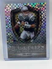 2025 Topps Chrome Legends of the Gridiron Tom Brady #LOG-9