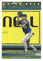 1993 Upper Deck Base Set Tom Brunansky #806 card