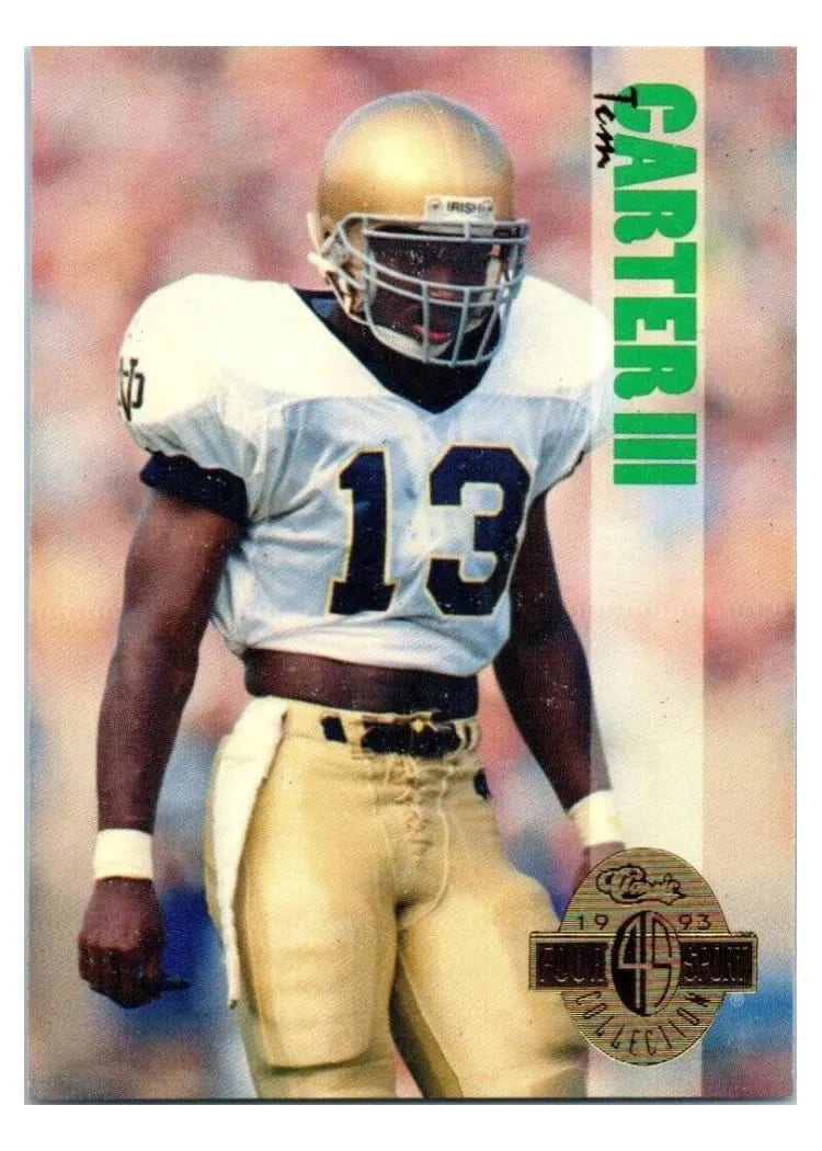 1993 Classic Four Sport Tom Carter III #154 card