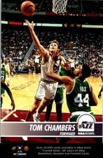 1994-95 Hoops Base Set Tom Chambers #208 card