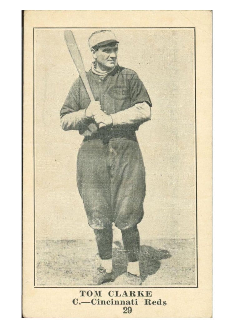 1917 Collins McCarthy Tom Clarke #29 card