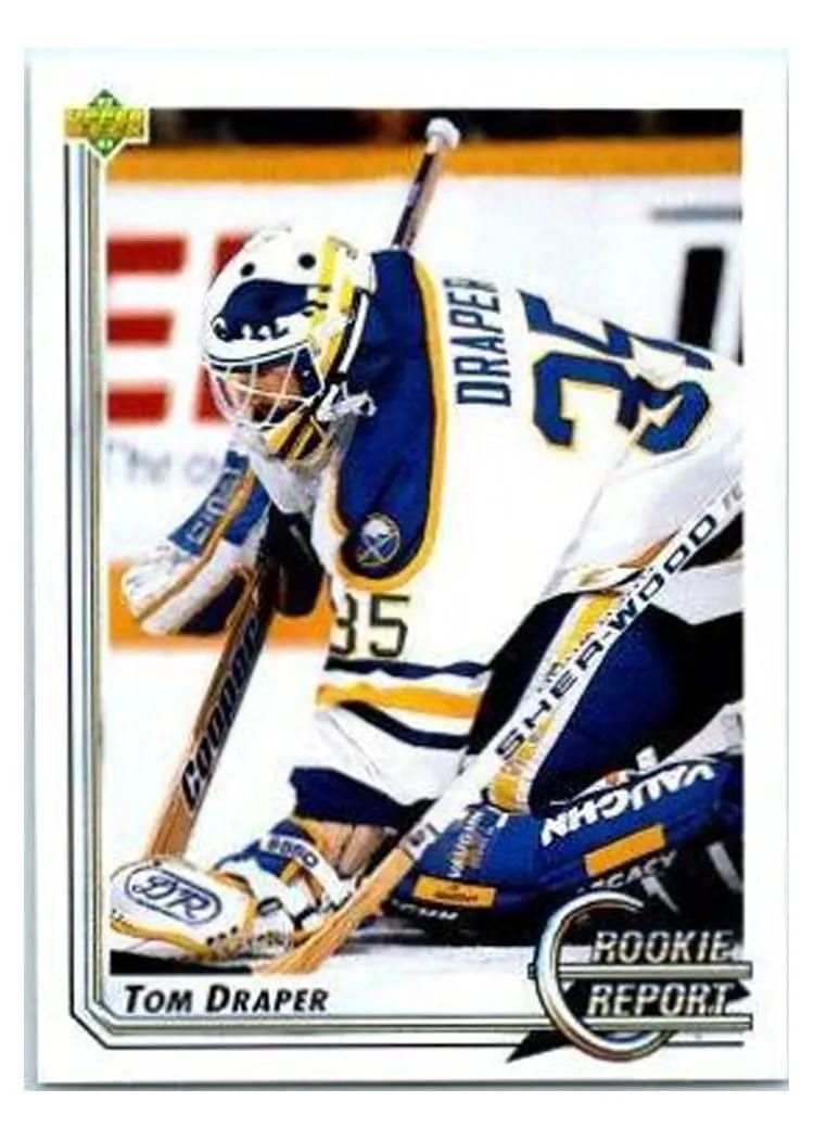 1992 Upper Deck Tom Draper #361 card