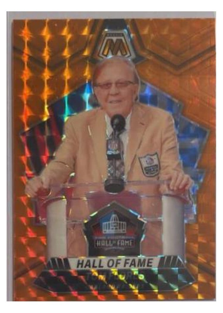 2024 Panini Mosaic Base Set Tom Flores Orange #297 card